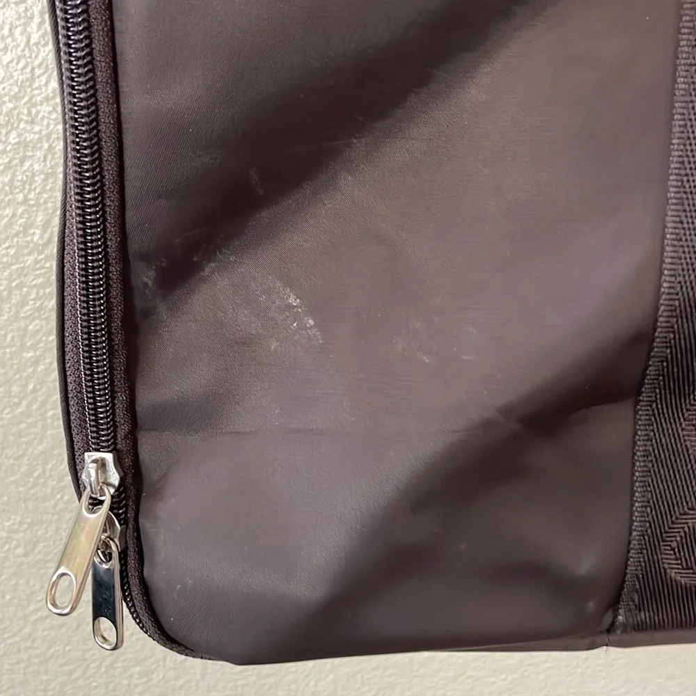 RARE! Omega Watch Speedmaster James Bond Folding Brown Tote Travel Carry On Bag
